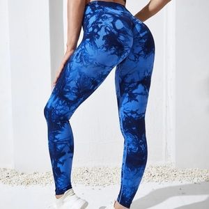 Shein tie dye leggings size small